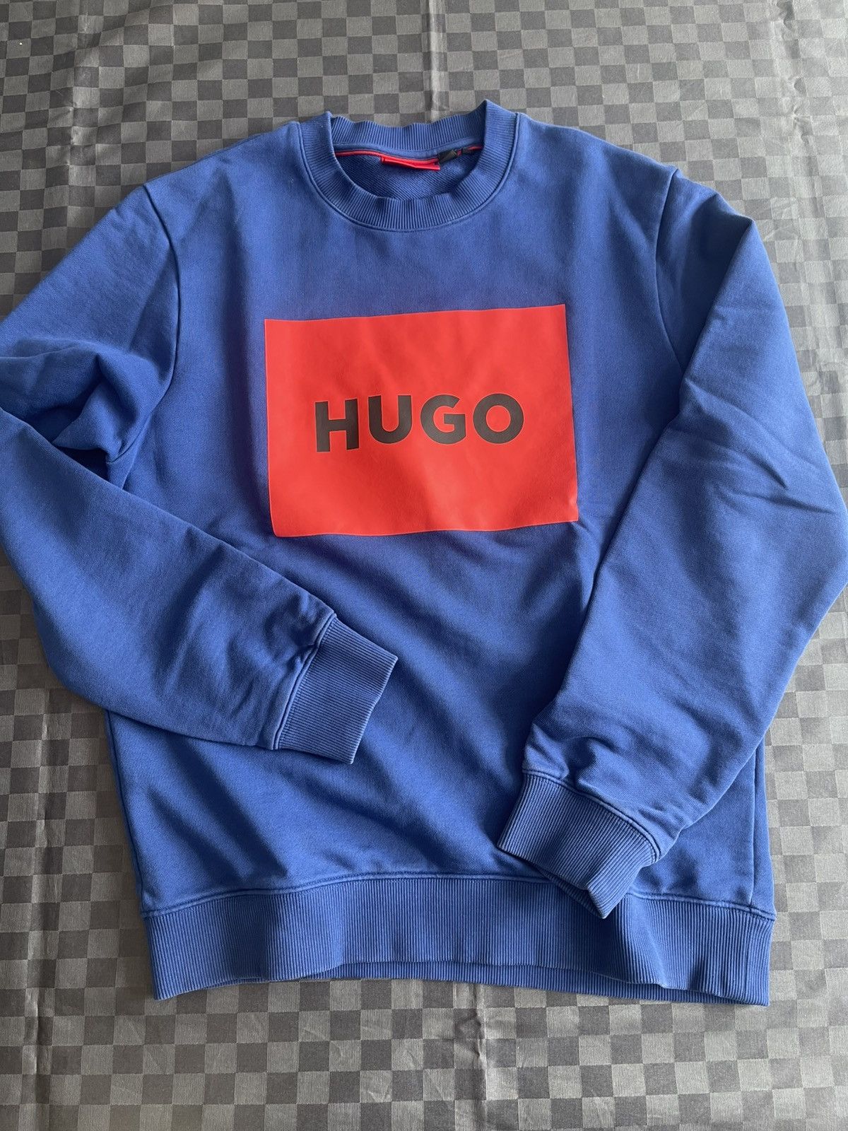 Hugo Boss Hugo Boss men’s blue crewneck size M Size US M / EU 48-50 / 2 - 1 Thumbnail