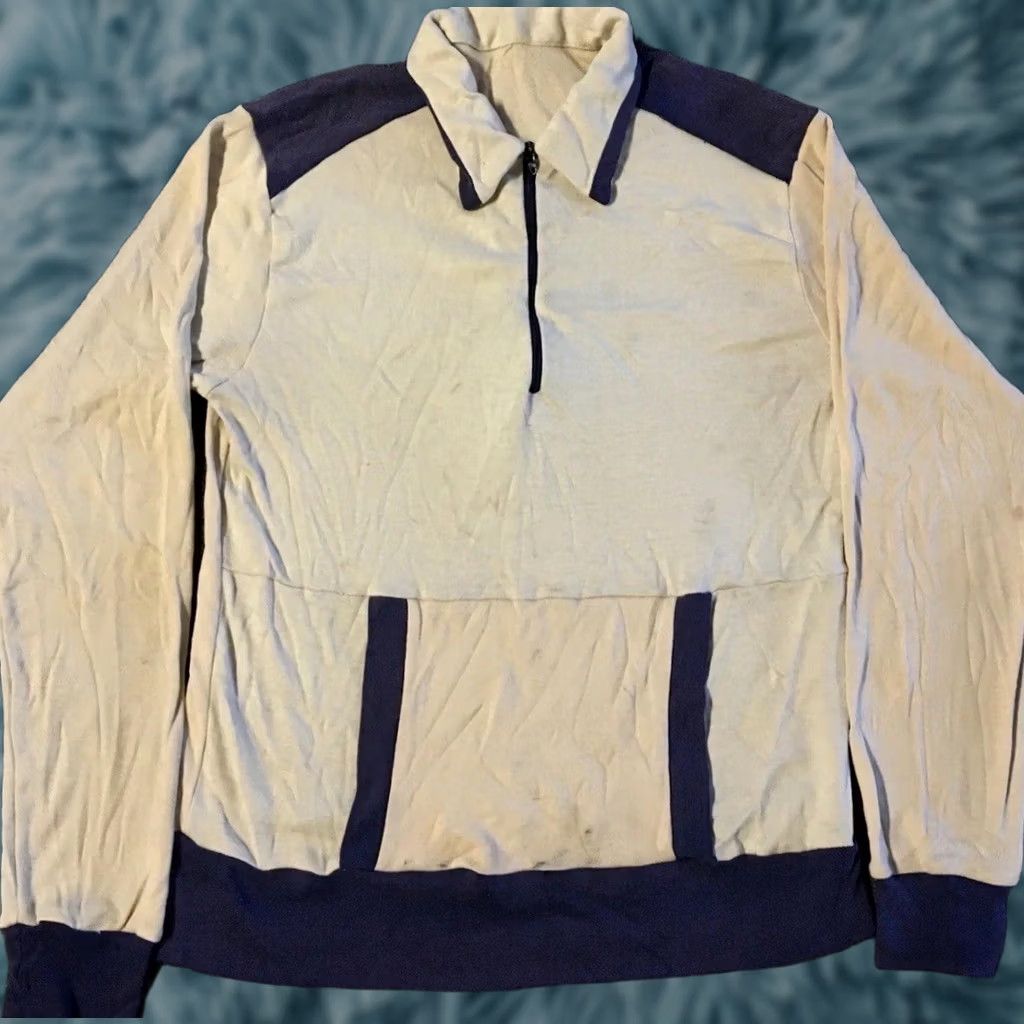 Vintage VINTAGE 60s 70s 1/2 Zip Pocket Shirt XS Size US XS / EU 42 / 0 - 1 Thumbnail