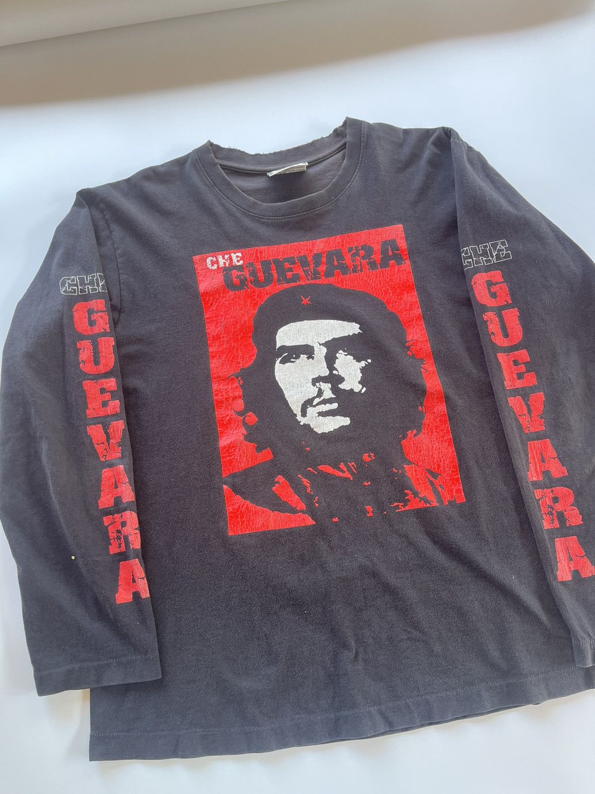 Vintage Thrashed che long sleeve Size US L / EU 52-54 / 3 - 2 Thumbnail