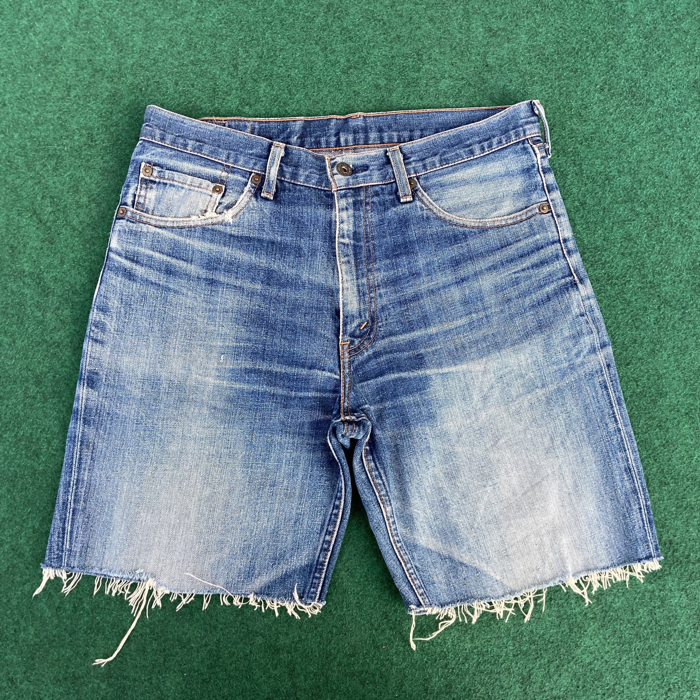 Levi's 32x8 Vintage Levis 502 Short Sz 32 Jorts Jeans Size US 32 / EU 48 - 1 Thumbnail
