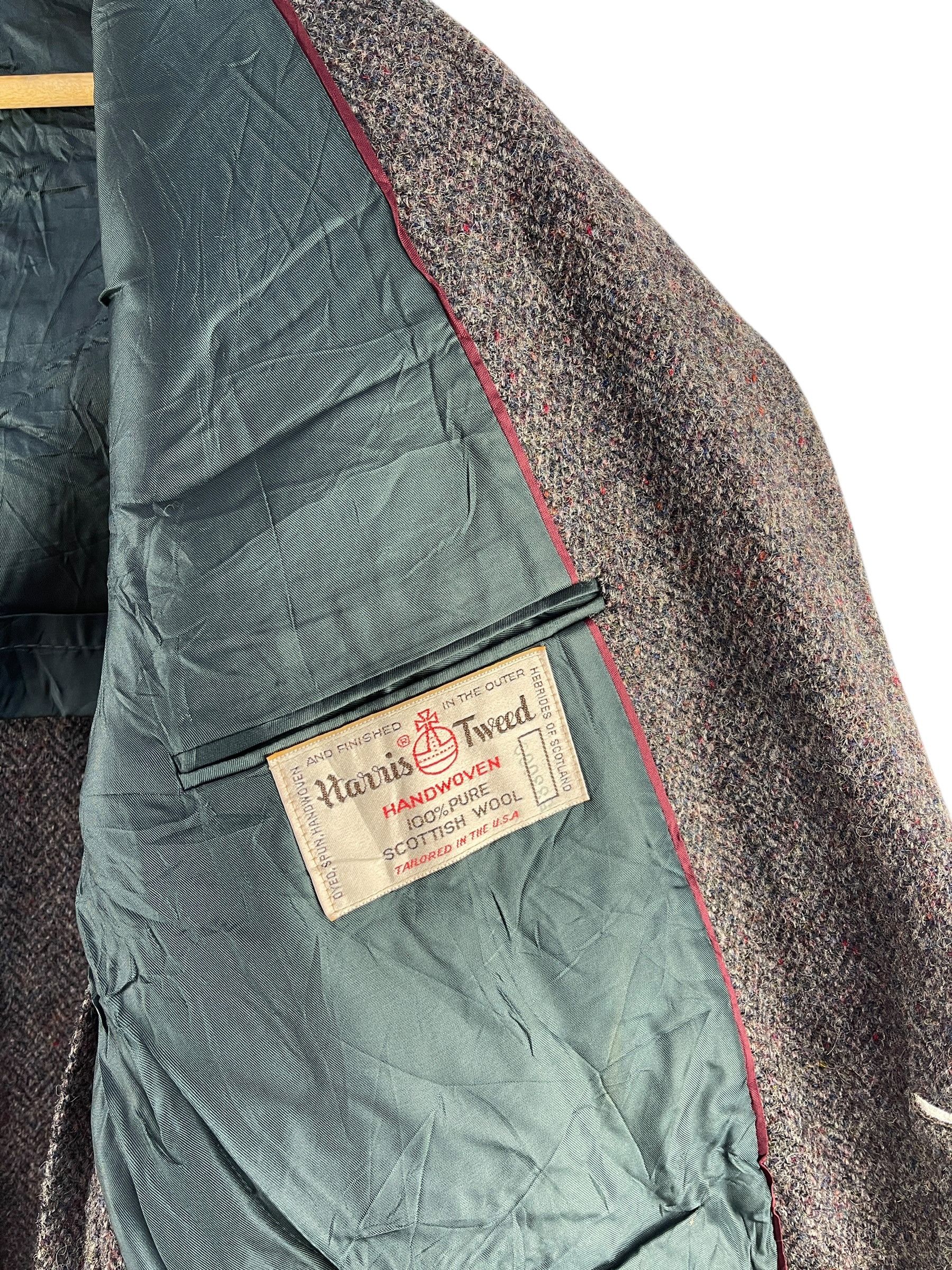 Harris Tweed Vintage Harris Tweed Wool Coat Jacket Size US S / EU 44-46 / 1 - 10 Thumbnail
