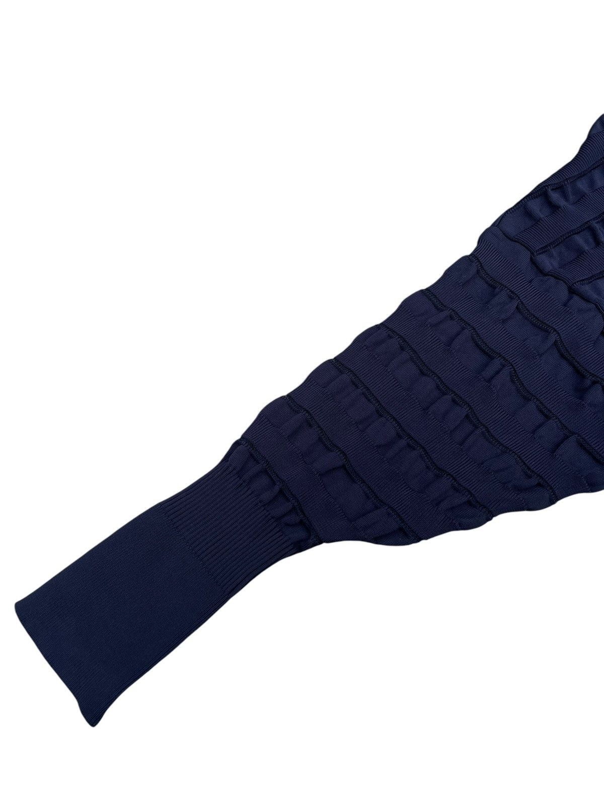 CFCL CFCL Made in Japan Navy Blue Facade Knitwear Sweater Size US L / EU 52-54 / 3 - 8 Thumbnail