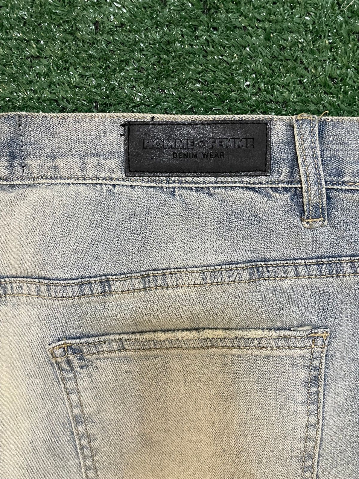 Homme + Femme La Homme+Femme Tesla jeans Size US 40 / EU 56 - 4 Thumbnail