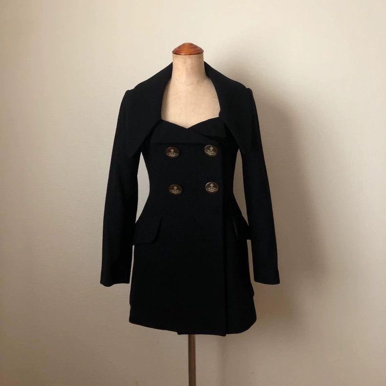 Vivienne Westwood Vivienne Westwood Turn up the double row knitted woolen co Size M / US 6-8 / IT 42-44 - 1 Thumbnail