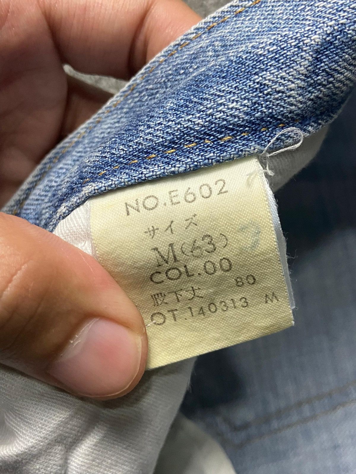 Japanese Brand ET BOITE Brand Flare Ripped Denim Jeans (141) Size 28" / US 6 / IT 42 - 4 Thumbnail