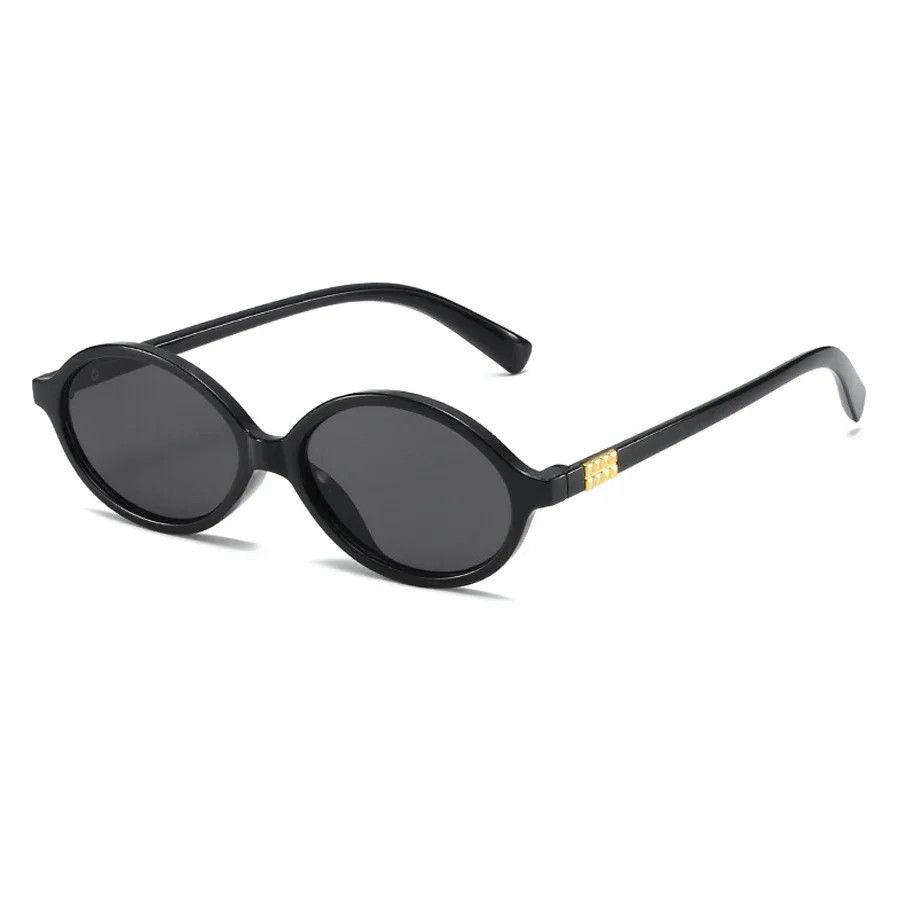 Other Black Small Frame Sun Glasses Size ONE SIZE - 4 Thumbnail