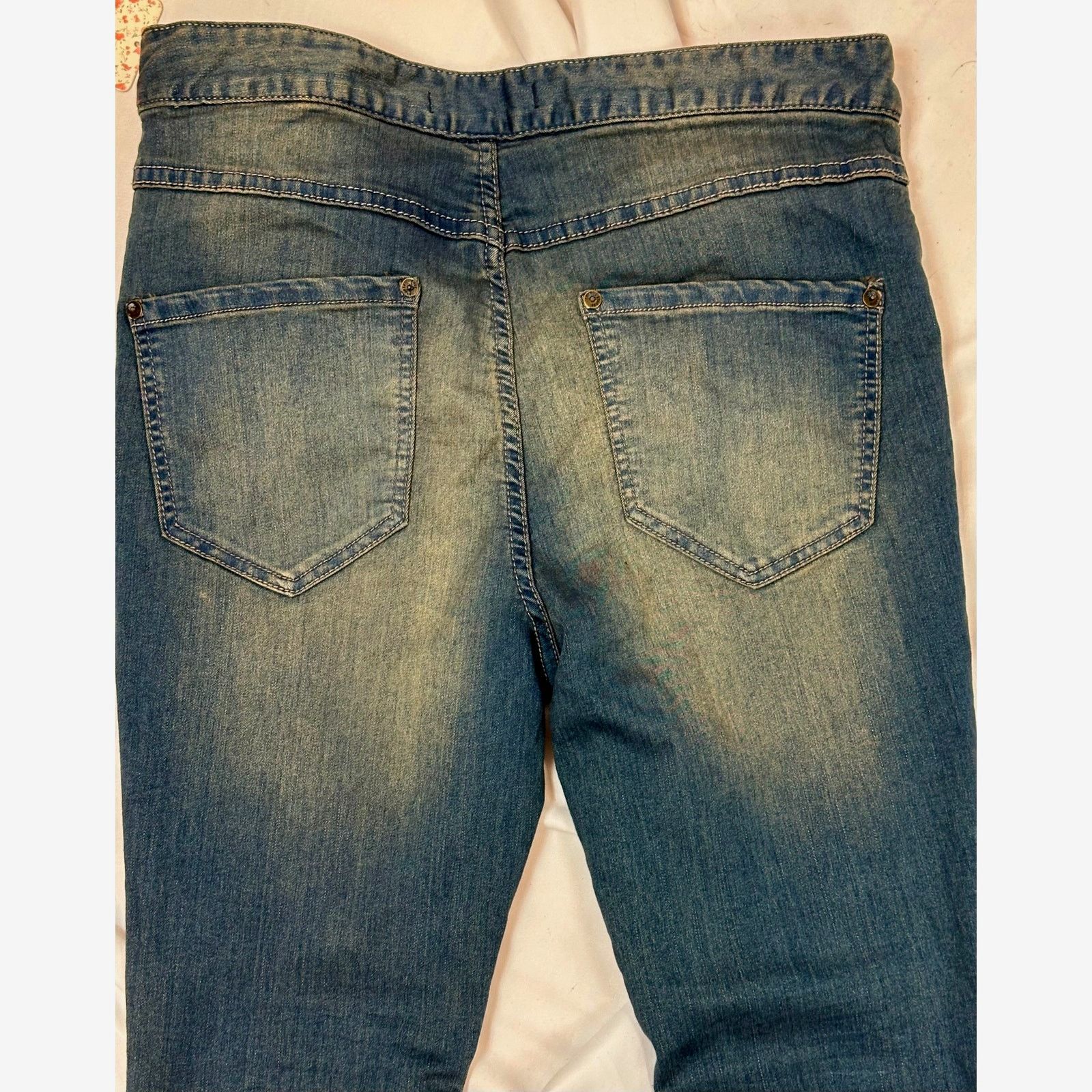 Free People Free People Pull On Side Zipper Coyote Wash Jeans 30 Size 30" / US 8 / IT 44 - 10 Thumbnail