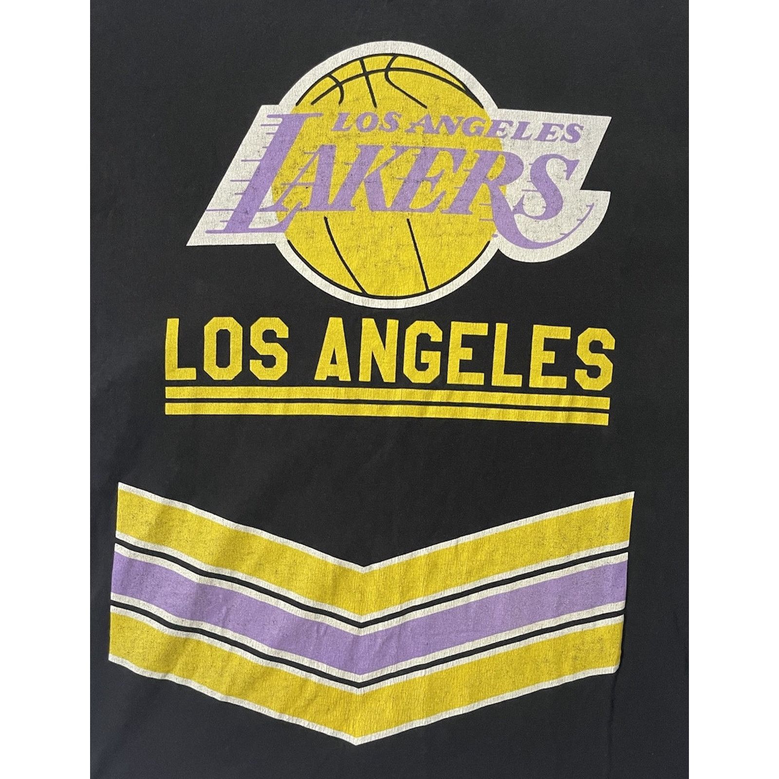 Mitchell & Ness Vintage Mitchell & Ness Lakers T Shirt Medium Los Angeles Size US XL / EU 56 / 4 - 2 Thumbnail