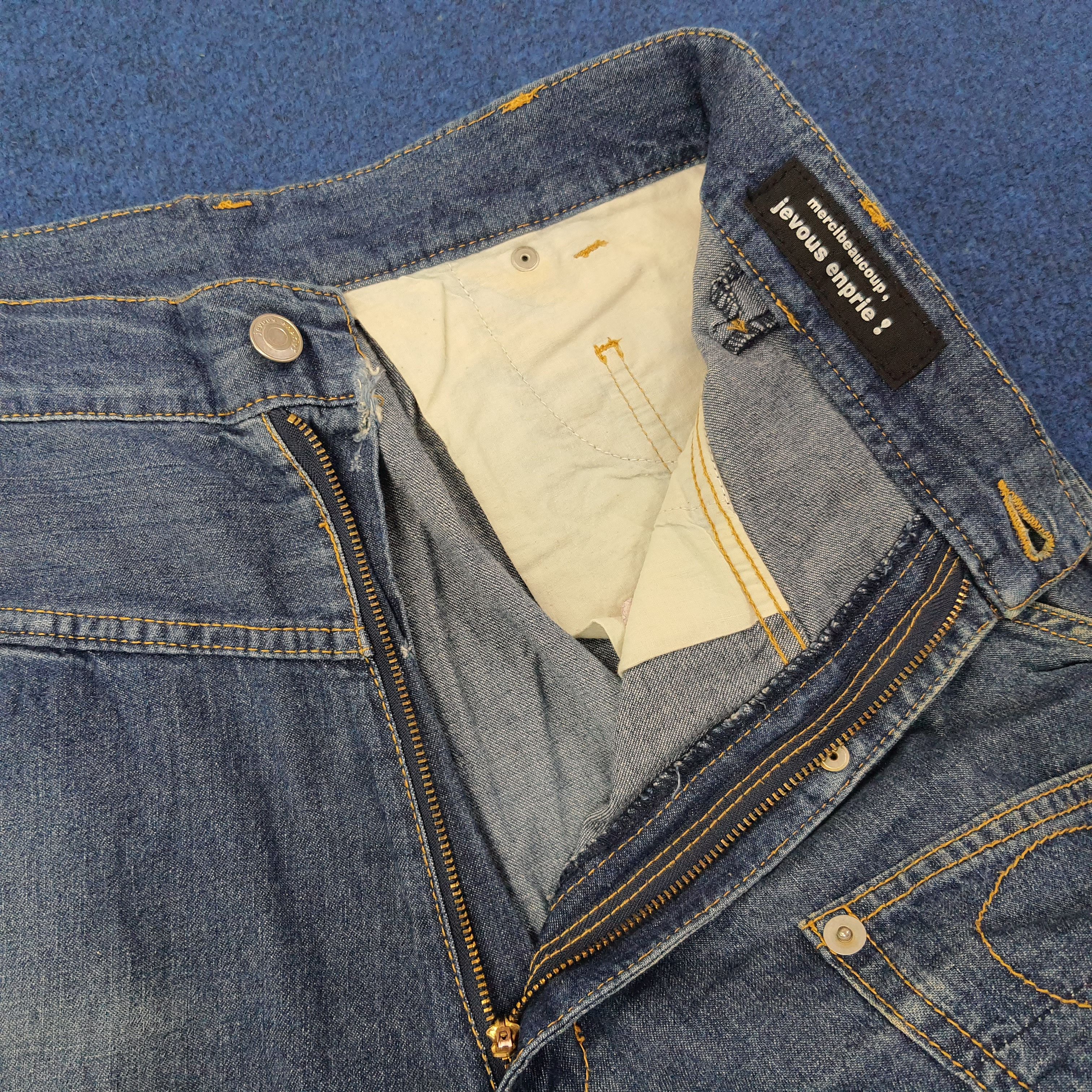 mercibeaucoup Vintage Mercibeaucoup by Issey Miyake Denim Pants C265N15 Size 27" / US 4 / IT 40 - 5 Thumbnail