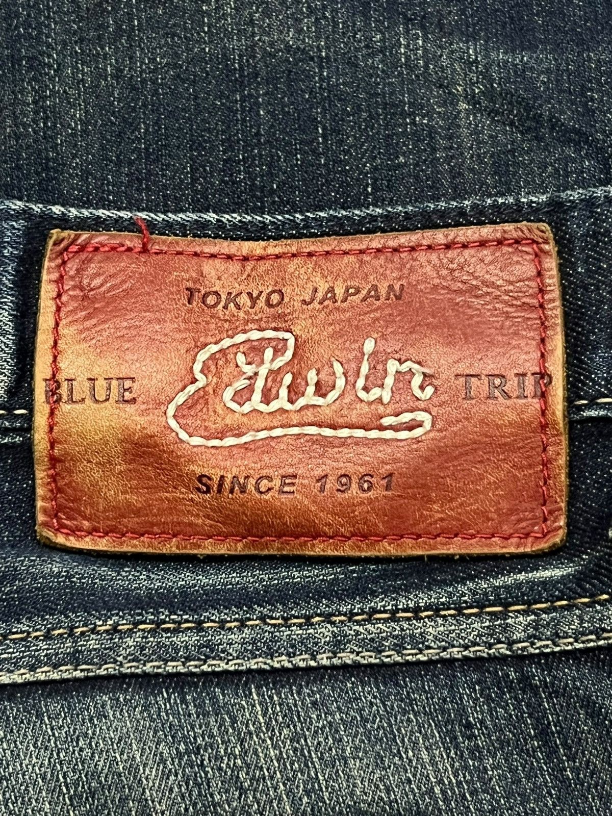 Edwin Vintage Edwin Blue Trip 006 Japan- Faded Wash, Distressed Size US 32 / EU 48 - 11 Thumbnail
