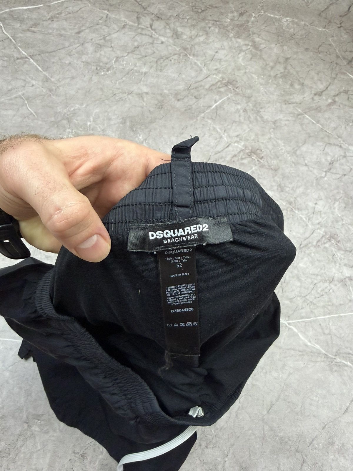 Dsquared2 Vintage Y2K Dsquared2 Nylon Shorts Size US 36 / EU 52 - 5 Thumbnail
