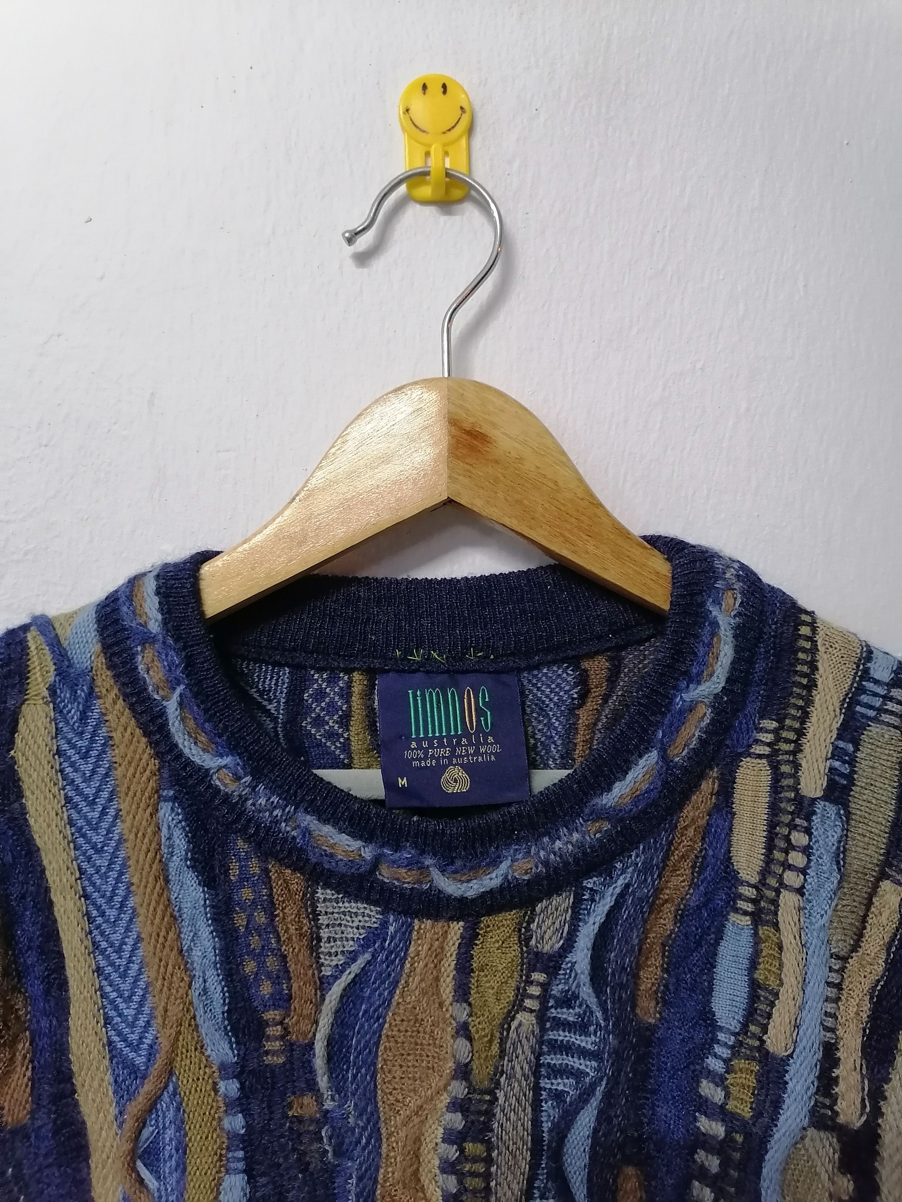 Coogi × Vintage Vintage Limnos ICONIC Coogi Pure Wool Knitwear Size US M / EU 48-50 / 2 - 4 Thumbnail