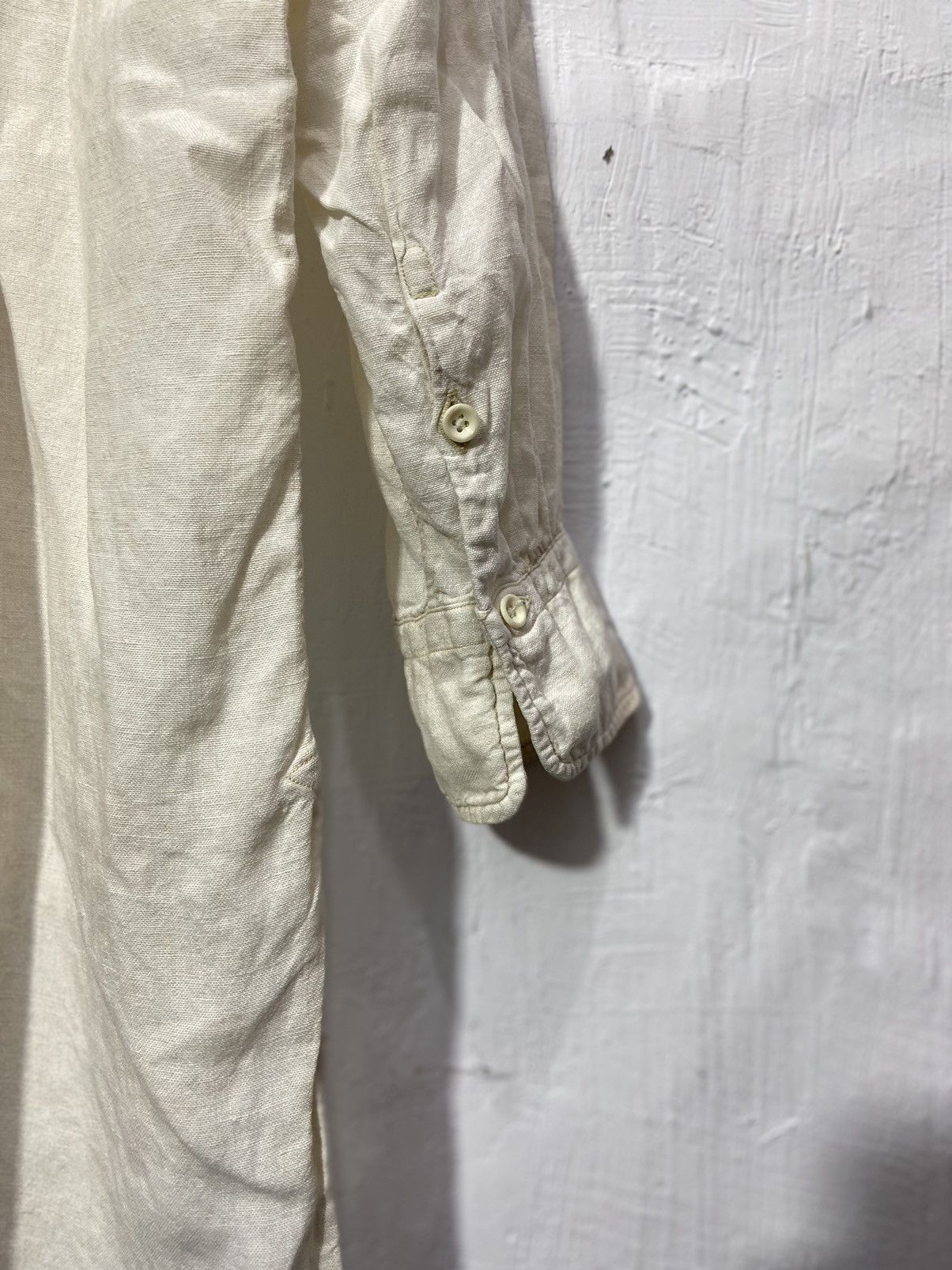 45rpm 45rpm Dress 100% Linen Button Up Long Sleeve Size L / US 10 / IT 46 - 9 Thumbnail