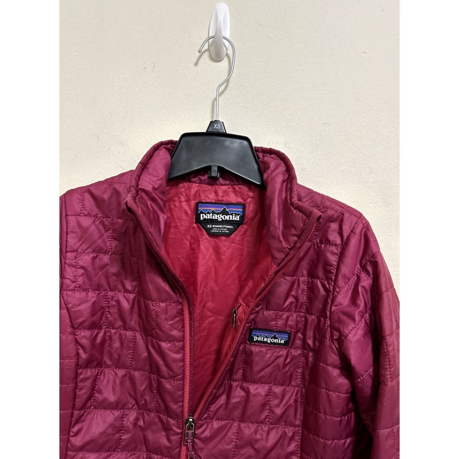 Patagonia Patagonia Nano Puff Primaloft Insulated Jacket Womens XS Pink Full Zip Size XS / US 0-2 / IT 36-38 - 5 Thumbnail