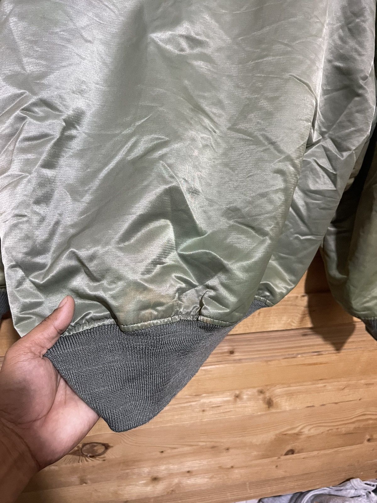 Other Vintage u.s army bomber jacket sun faded Size US M / EU 48-50 / 2 - 7 Thumbnail