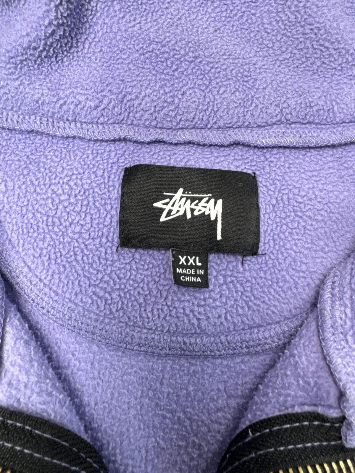 Stussy Stussy Half Zip Fleece Vintage Size US XXL / EU 58 / 5 - 6 Thumbnail