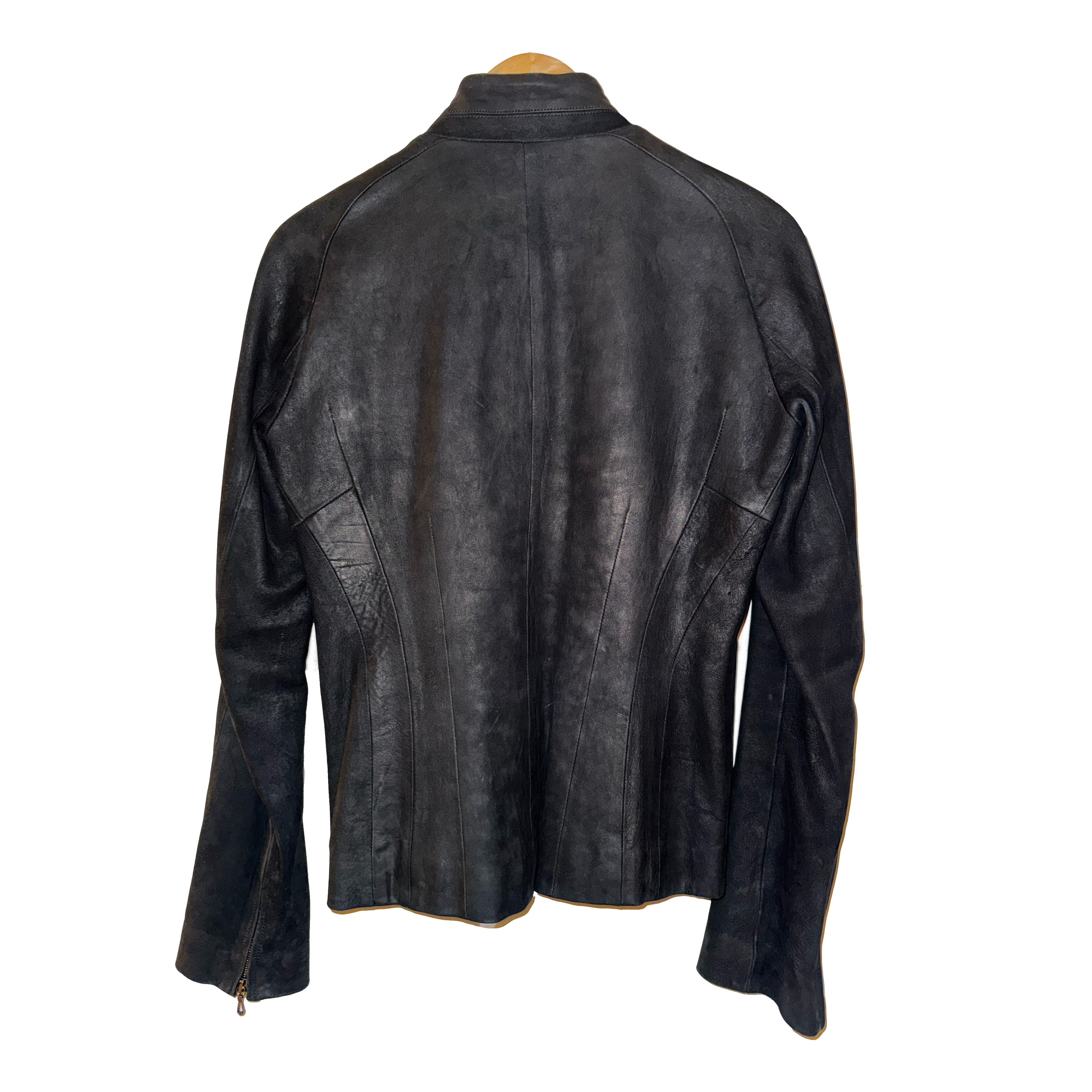 Julius FW09 [ protection_ism; ] Lamb Nubuck Jacket Size US S / EU 44-46 / 1 - 3 Thumbnail