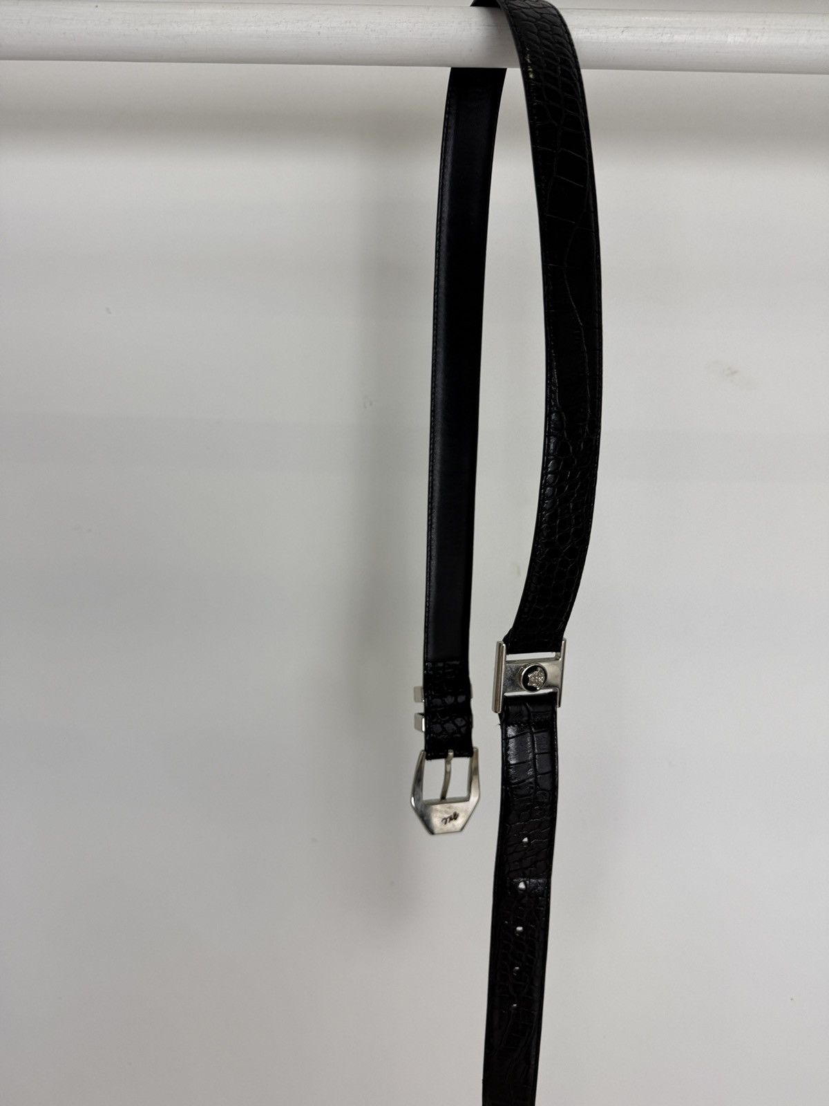 Versace Versace Vintage Medusa Leather belt Size ONE SIZE - 3 Thumbnail