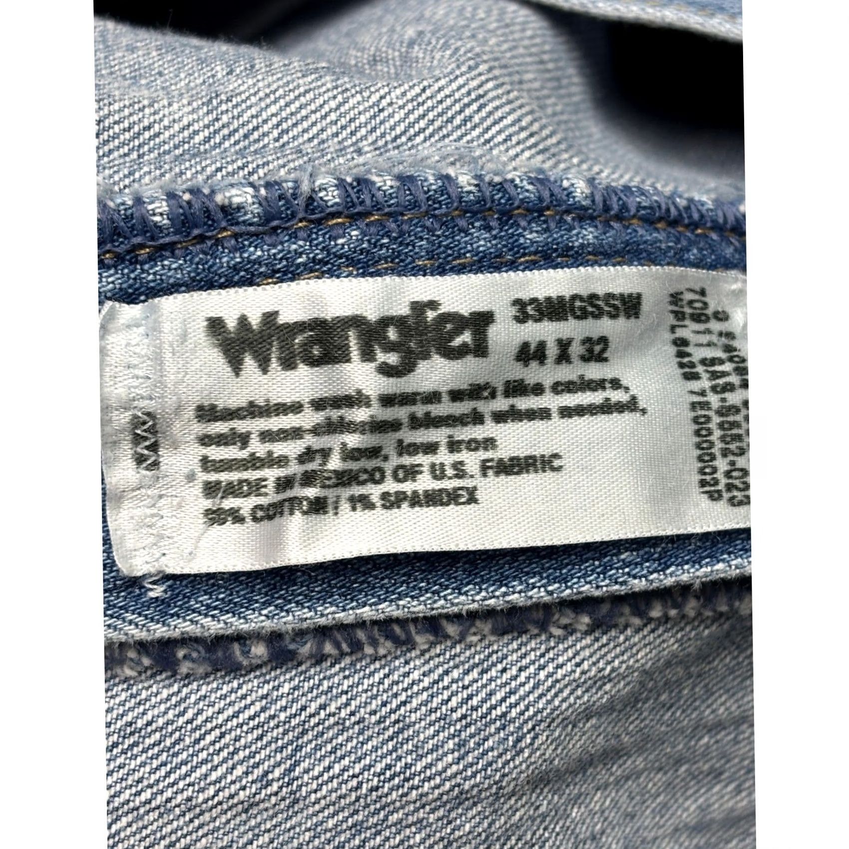 Wrangler VINTAGE Wrangler Cowboy Cut Collection Jeans 44x32 Medium Wash Bootcut Mens Jeans 44 Inseam 32 Size US 44 / EU 60 - 6 Thumbnail