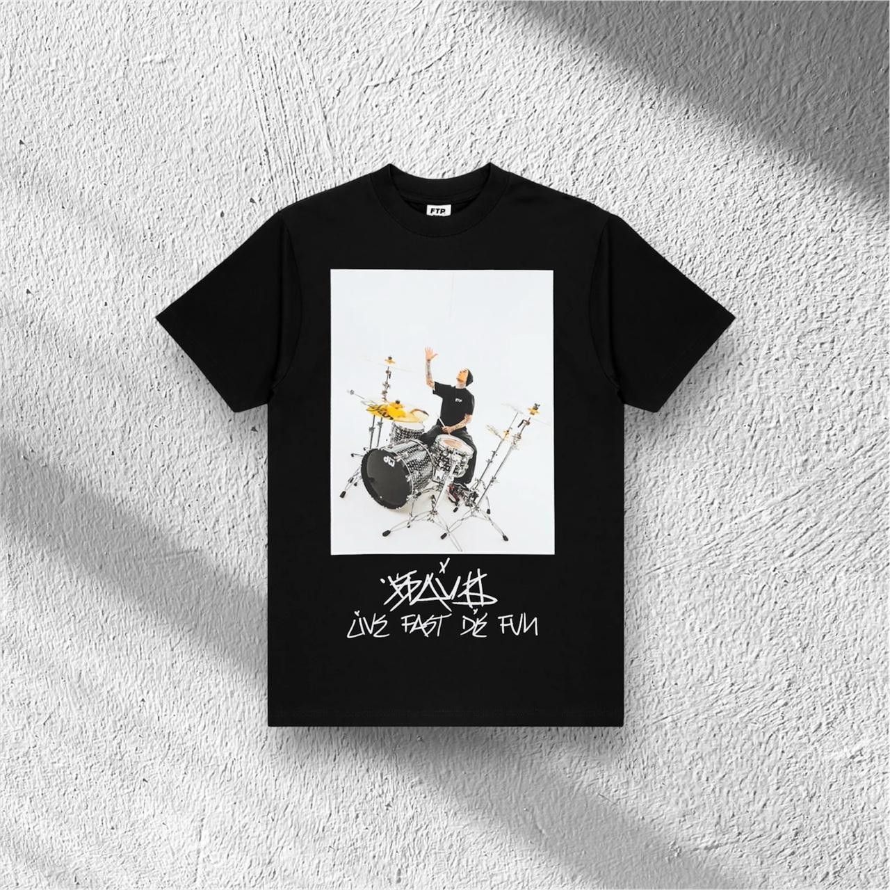 Fuck The Population Ftp Travis Barker Photo Tee Size US L / EU 52-54 / 3 - 1 Preview