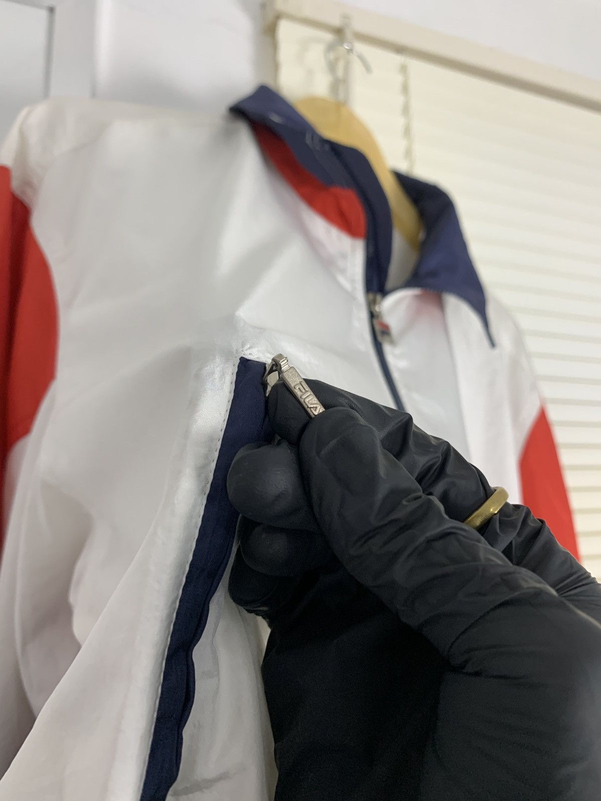 Fila × Vintage Vintage 90s Fila Sport Oversized Track Jacket Size US L / EU 52-54 / 3 - 8 Thumbnail