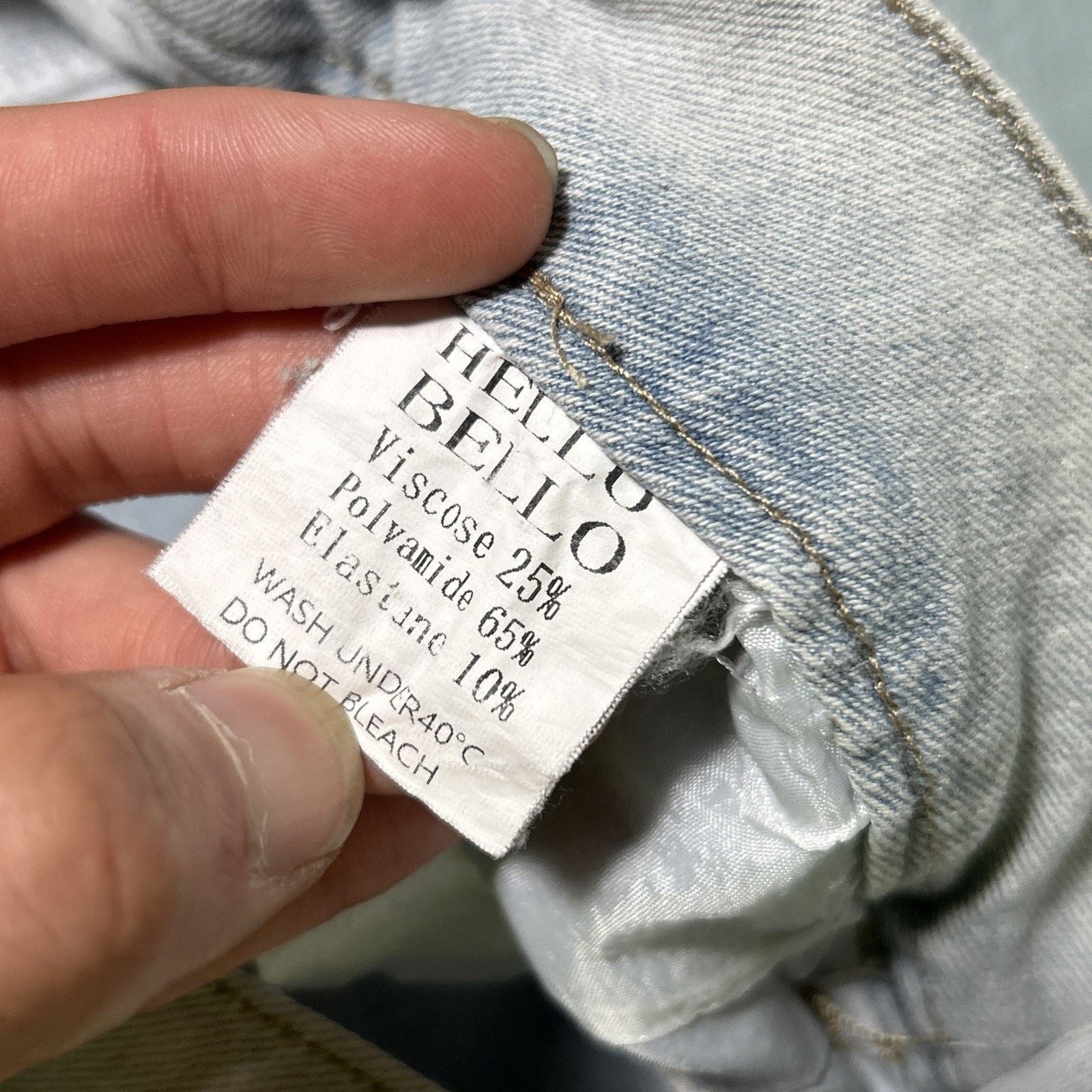 Levi's Beyond Baggy Jeans 26x31 Stretch Hamilton Wide Loose Palazzo Size US 26 / EU 42 - 4 Thumbnail