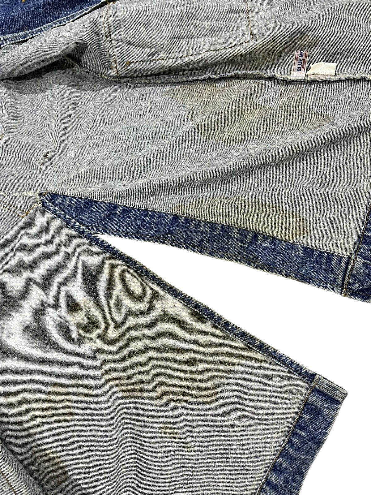 Hysteric Glamour 🇯🇵 BLUE MOON BLUE JAPAN DOUBLE BREASTED DENIM LONG JACKET Size ONE SIZE - 11 Thumbnail