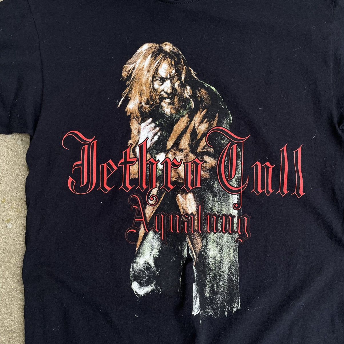 Vintage Vintage Jethro Trull Aqualung T-shirts Rock Band Tee Y2K 90s Size US M / EU 48-50 / 2 - 4 Thumbnail