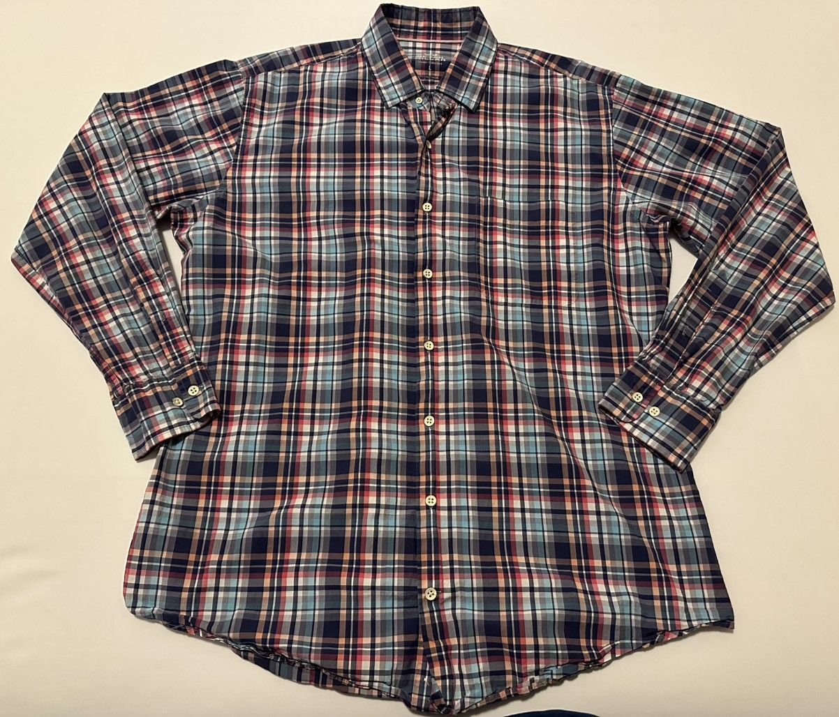 Peter Millar Peter Millar Seaside Collection Button-Up Long Sleeve Plaid Size US L / EU 52-54 / 3 - 2 Thumbnail