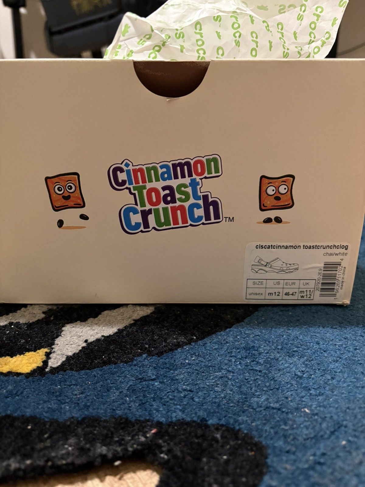 Crocs Cinnamon Toast Crunch Crocs Size US 12 / EU 45 - 5 Thumbnail