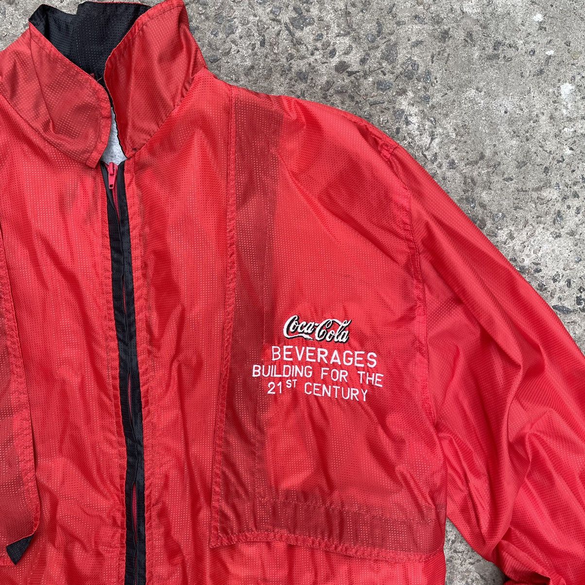 Vintage Vintage Coca Cola Jacket Big Logo 2yk 90s Bombers streetwear Size US XL / EU 56 / 4 - 10 Thumbnail