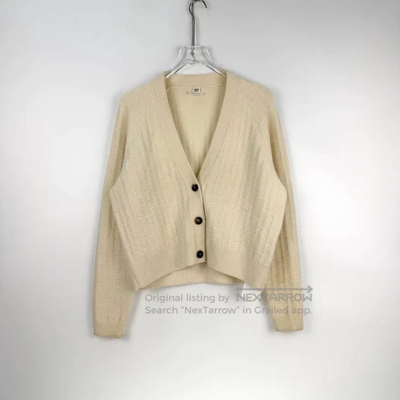 Hermes Hermes Off-white wool cardigan Size XS / US 0-2 / IT 36-38 - 3 Thumbnail