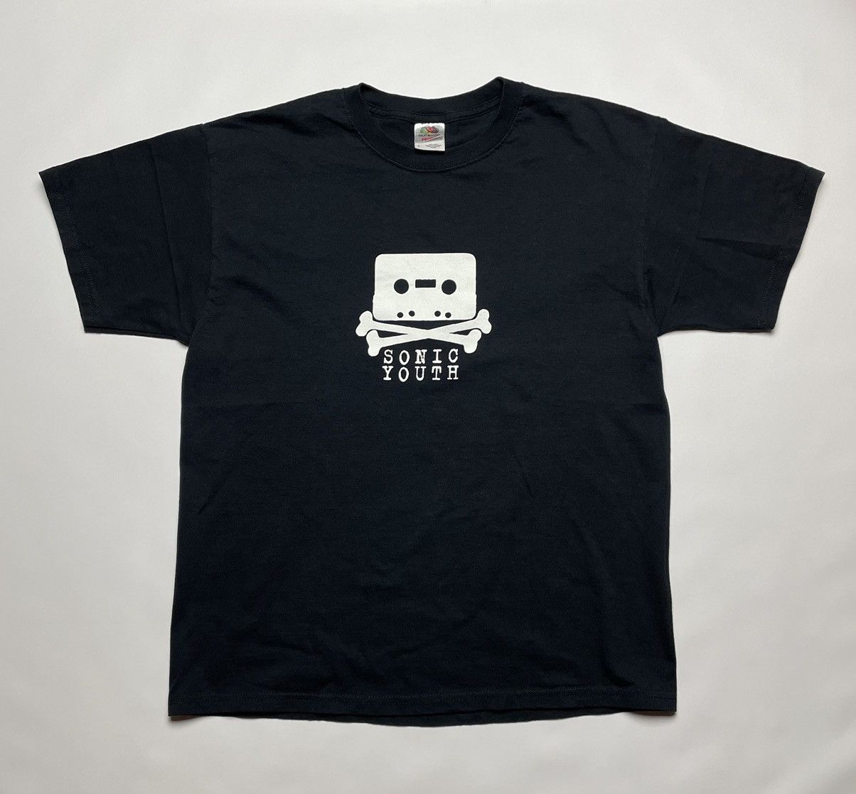 Band Tees Vintage 90s-00s Sonic Youth two side Cassette Tape Skull tee Size US L / EU 52-54 / 3 - 7 Thumbnail