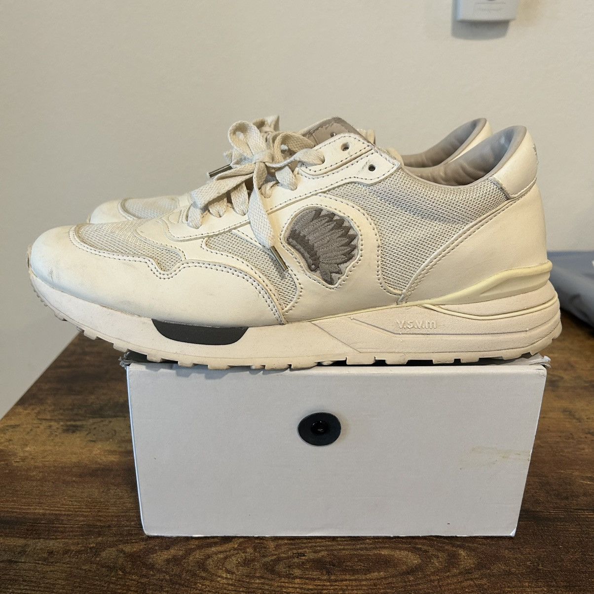 Visvim SS19 Visvim Roland Jogger Grey / Cream Size US 12 / EU 45 - 1 Thumbnail