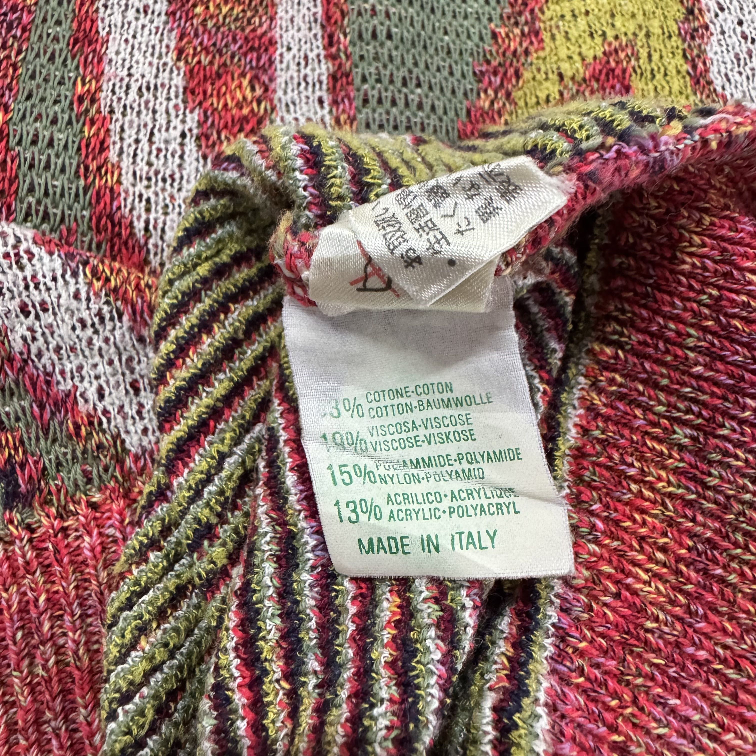 Japanese Brand Vintage Knit Sweater Bizzarro Italy Streetwear Size US L / EU 52-54 / 3 - 9 Thumbnail