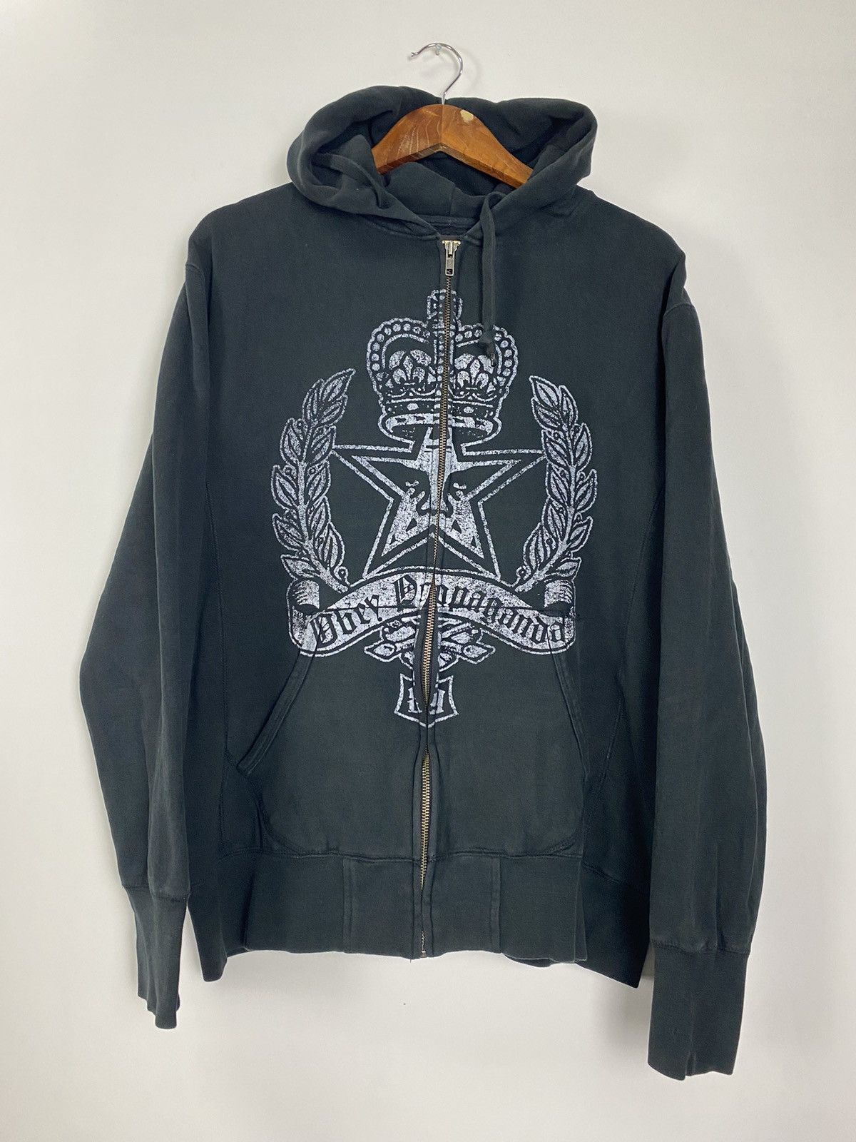 Obey × Vintage Vintage Obey streetwear hoodie Size US XL / EU 56 / 4 - 8 Thumbnail