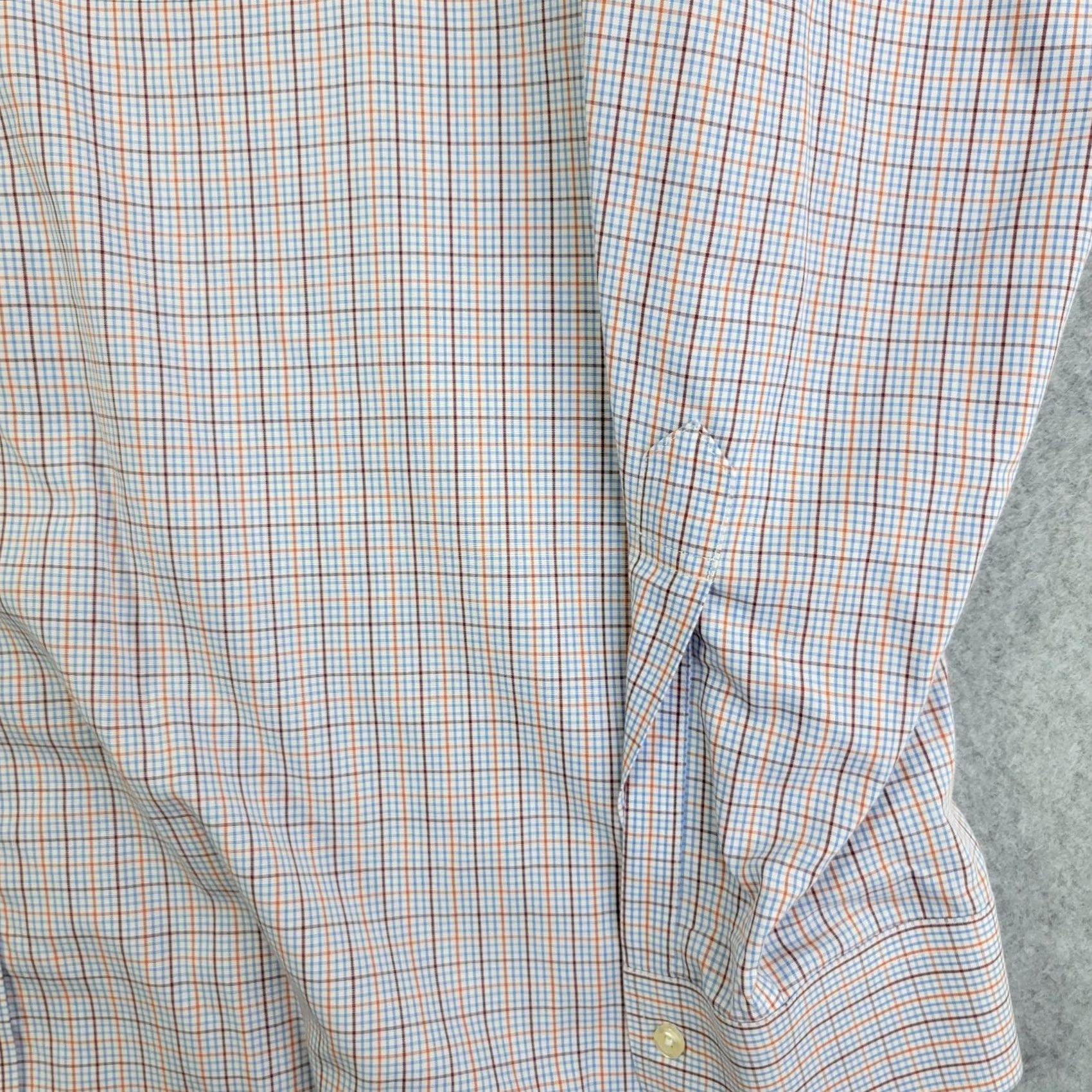 Brooks Brothers Brooks Brothers shirt Men 15 1/2 - 35 Non Iron check Dress casual traditional Shirt Adults Size US L / EU 52-54 / 3 - 5 Thumbnail