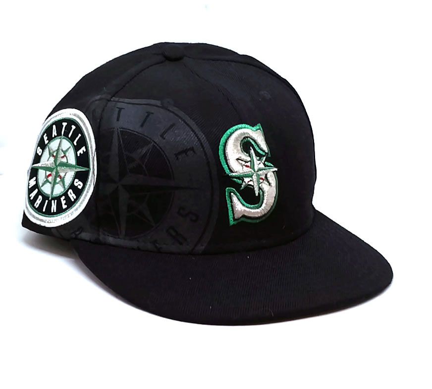 New Era New Era 59Fifty Seattle Mariners 7 1/2 (59.6cm) Cap - Wool Size 40 - 1 Thumbnail