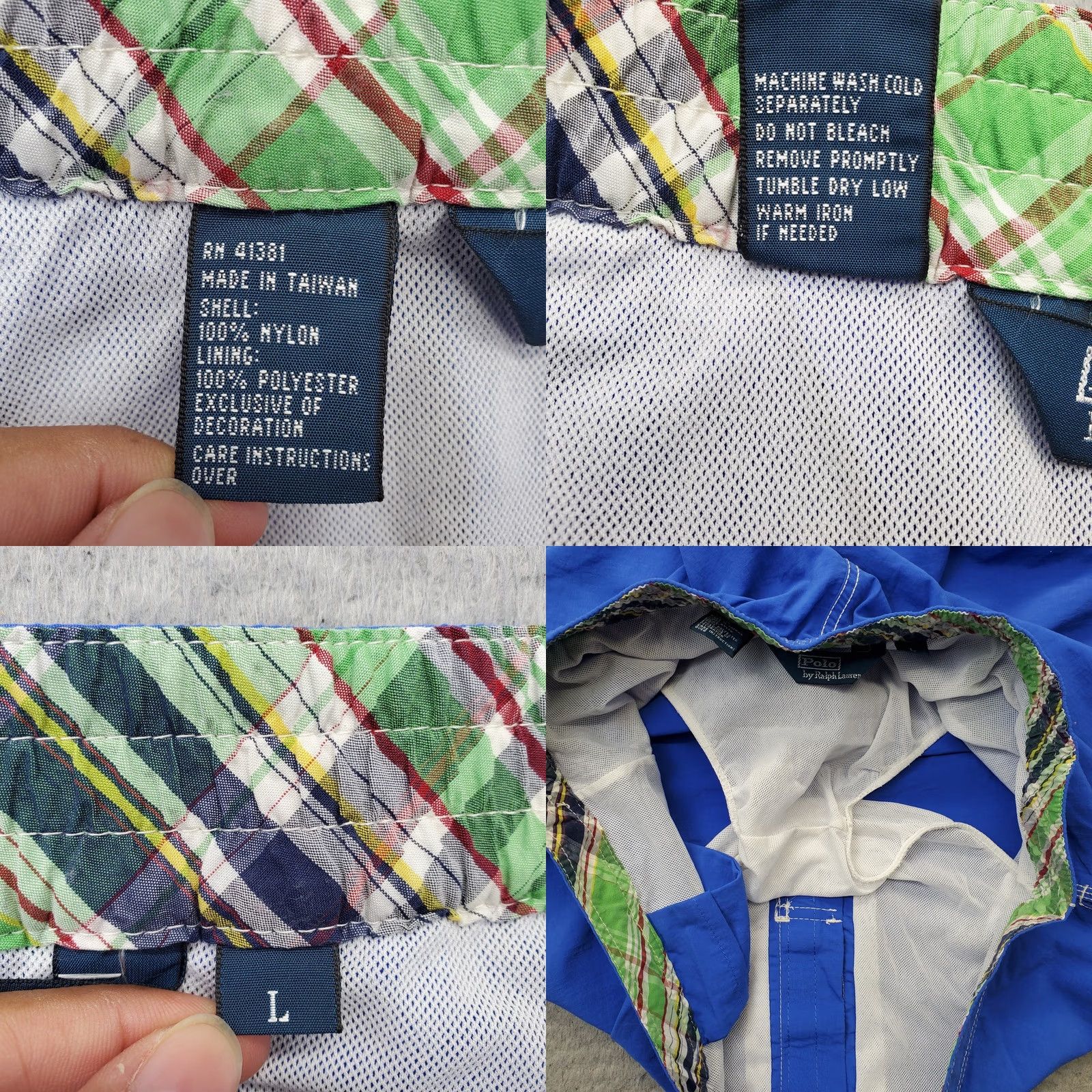 Polo Ralph Lauren Polo Ralph Lauren Board Shorts Mens L Blue Pony Logo Drawstring Waterproof? Size US L / EU 52-54 / 3 - 8 Thumbnail
