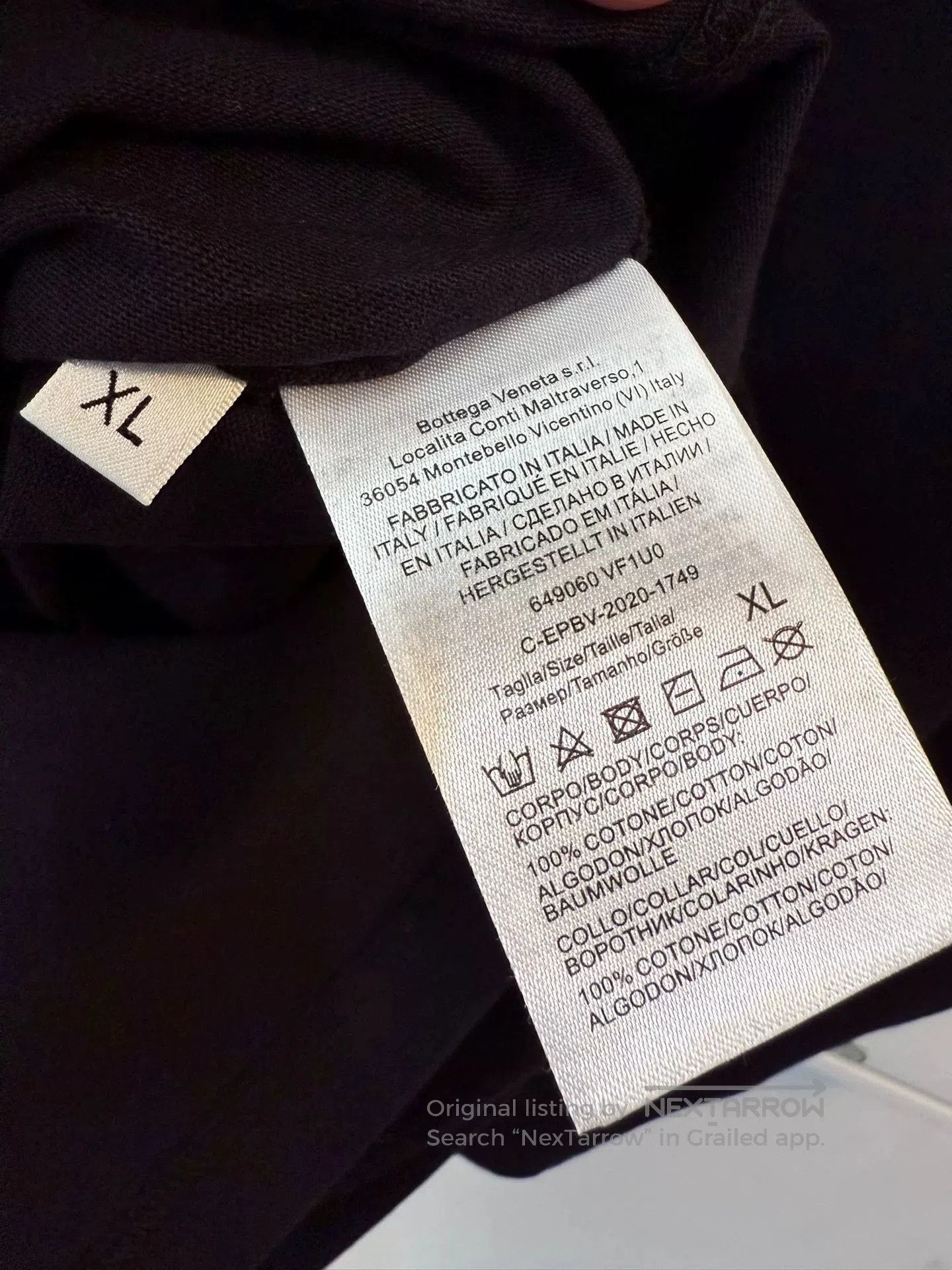 Bottega Veneta Bottega Veneta Men's Black T. Size US XL / EU 56 / 4 - 7 Thumbnail