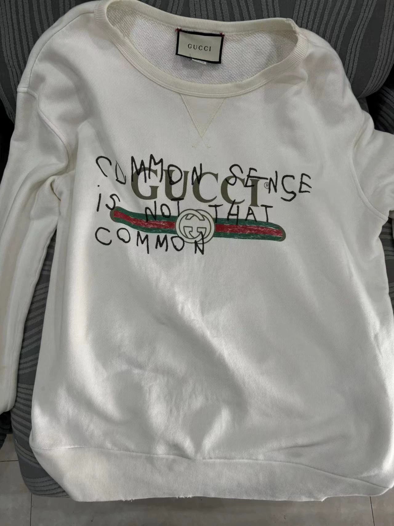 Gucci Gucci Authentic Sweatshirt Size US L / EU 52-54 / 3 - 1 Thumbnail