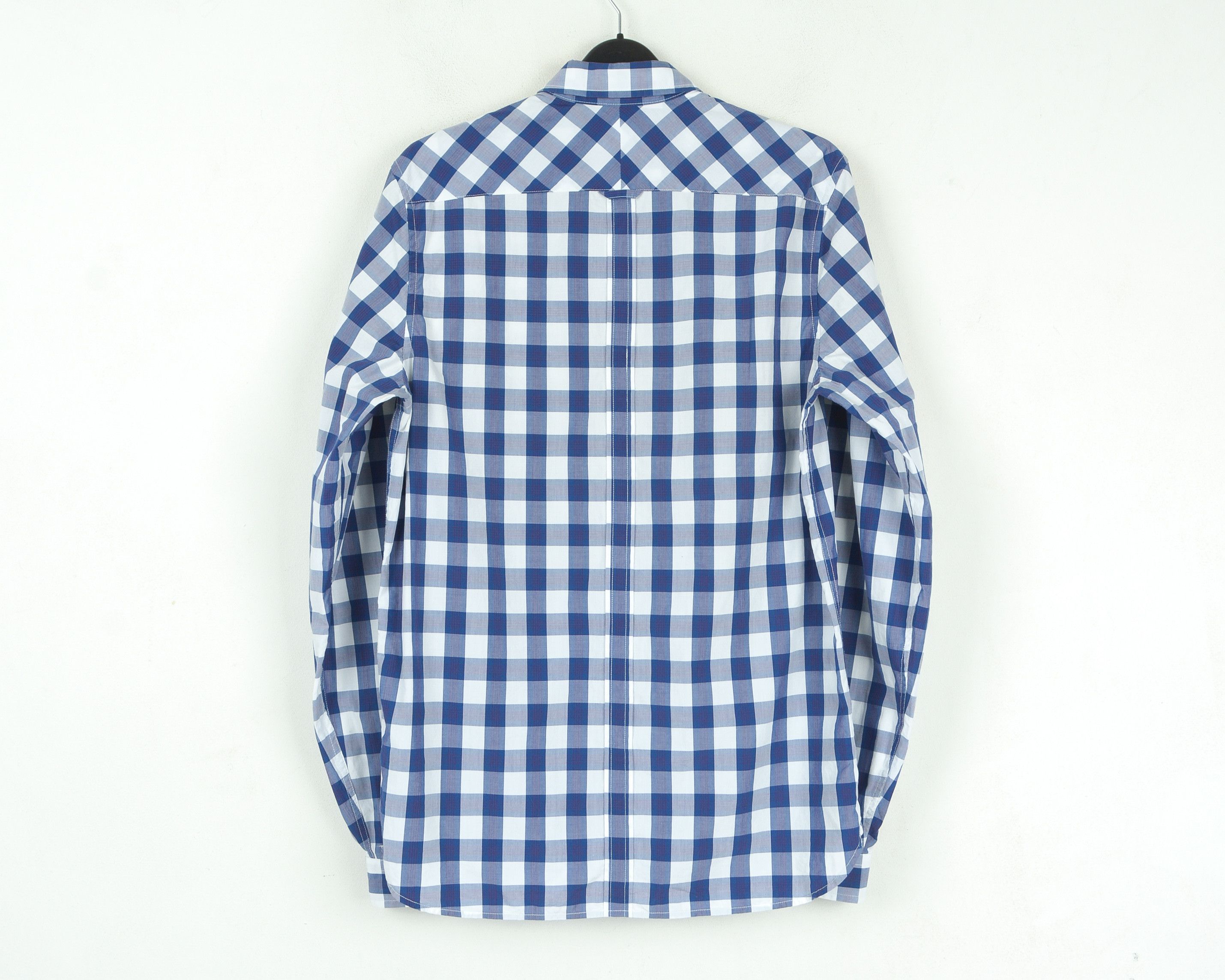 Fred Perry Men's Shirt S Long Sleeved Check Button up Cotton Size US S / EU 44-46 / 1 - 3 Thumbnail
