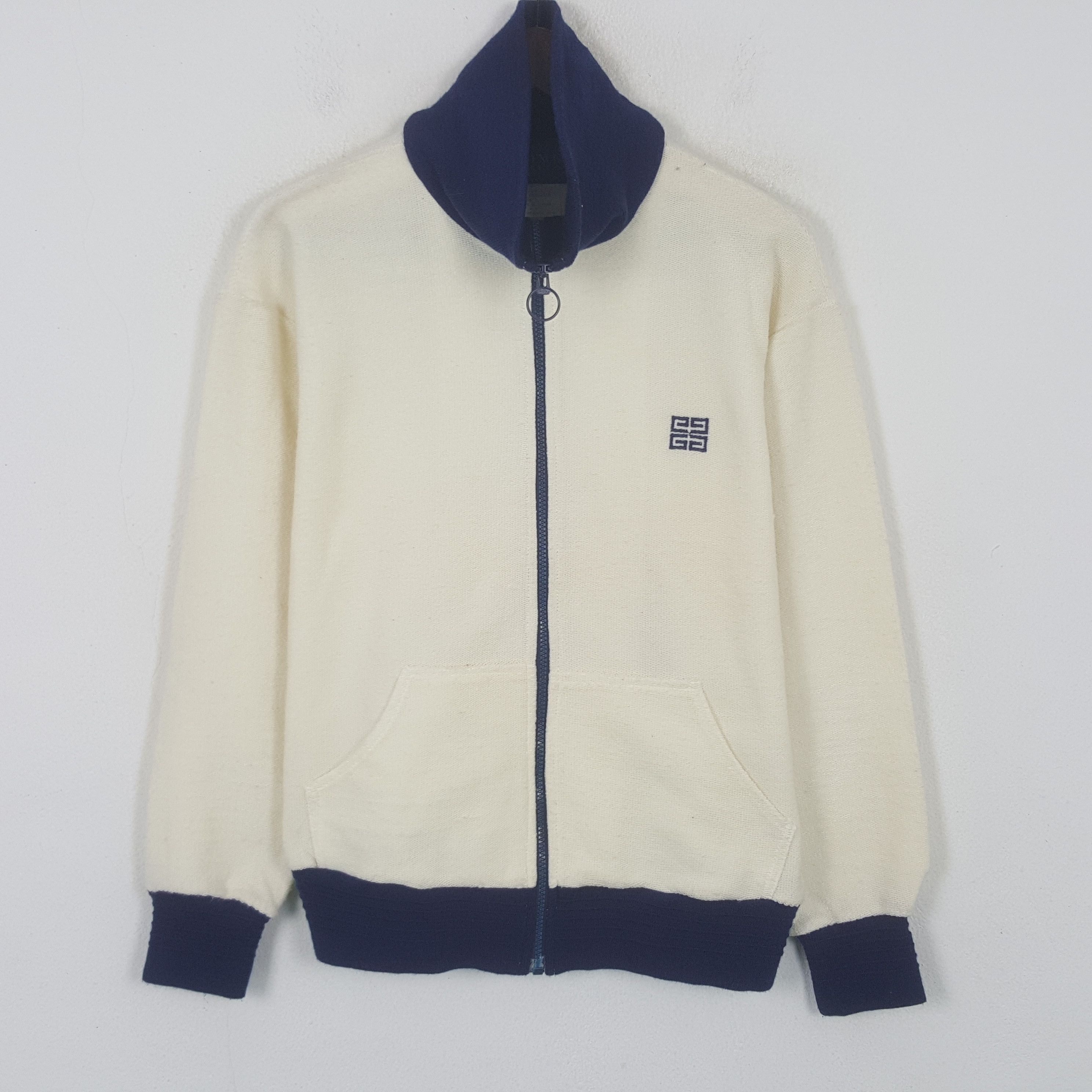 Givenchy Vintage Givenchy Zipper Sweater Size US M / EU 48-50 / 2 - 1 Thumbnail