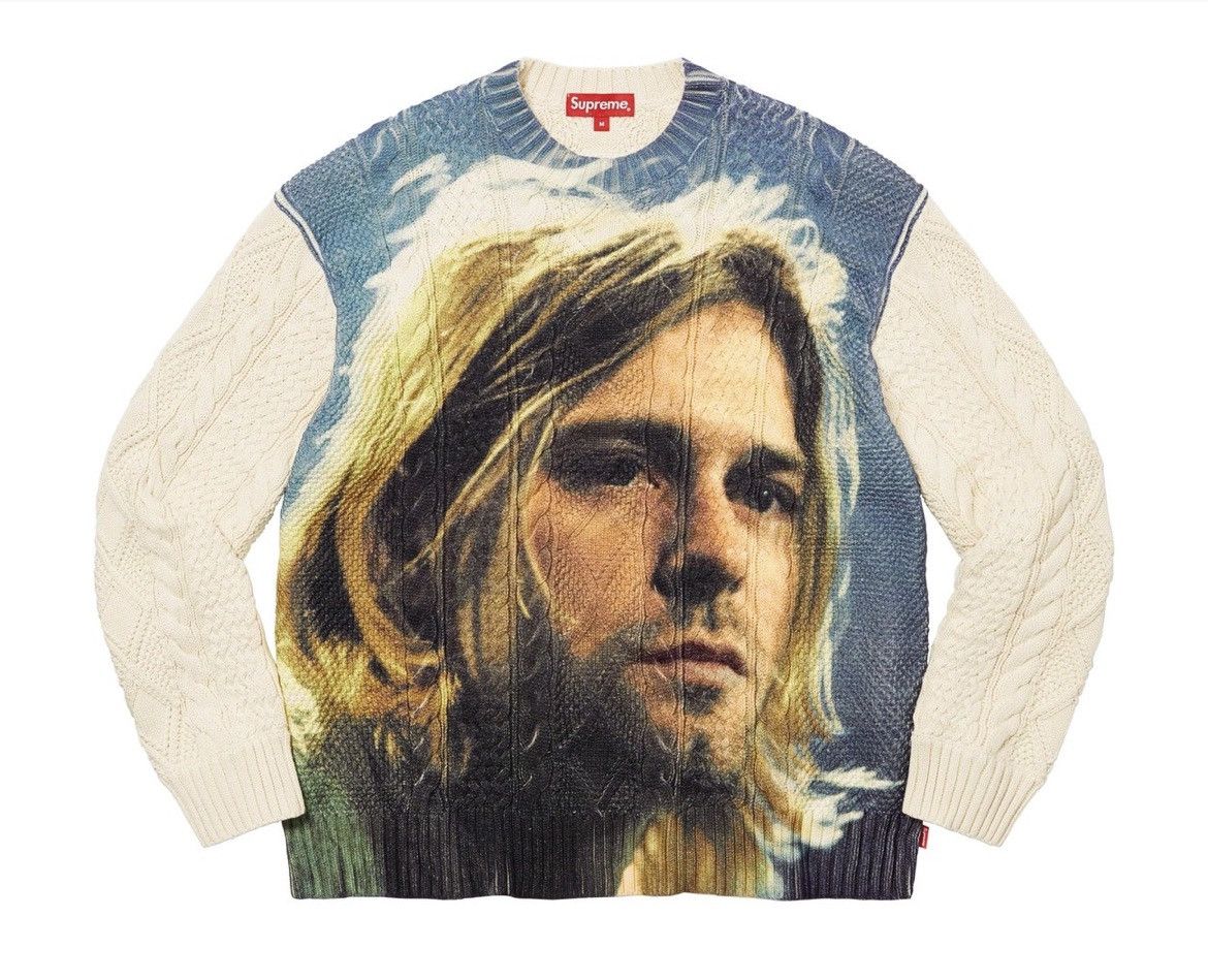 Supreme Supreme Kurt Cobain Sweater Size US L / EU 52-54 / 3 - 1 Thumbnail