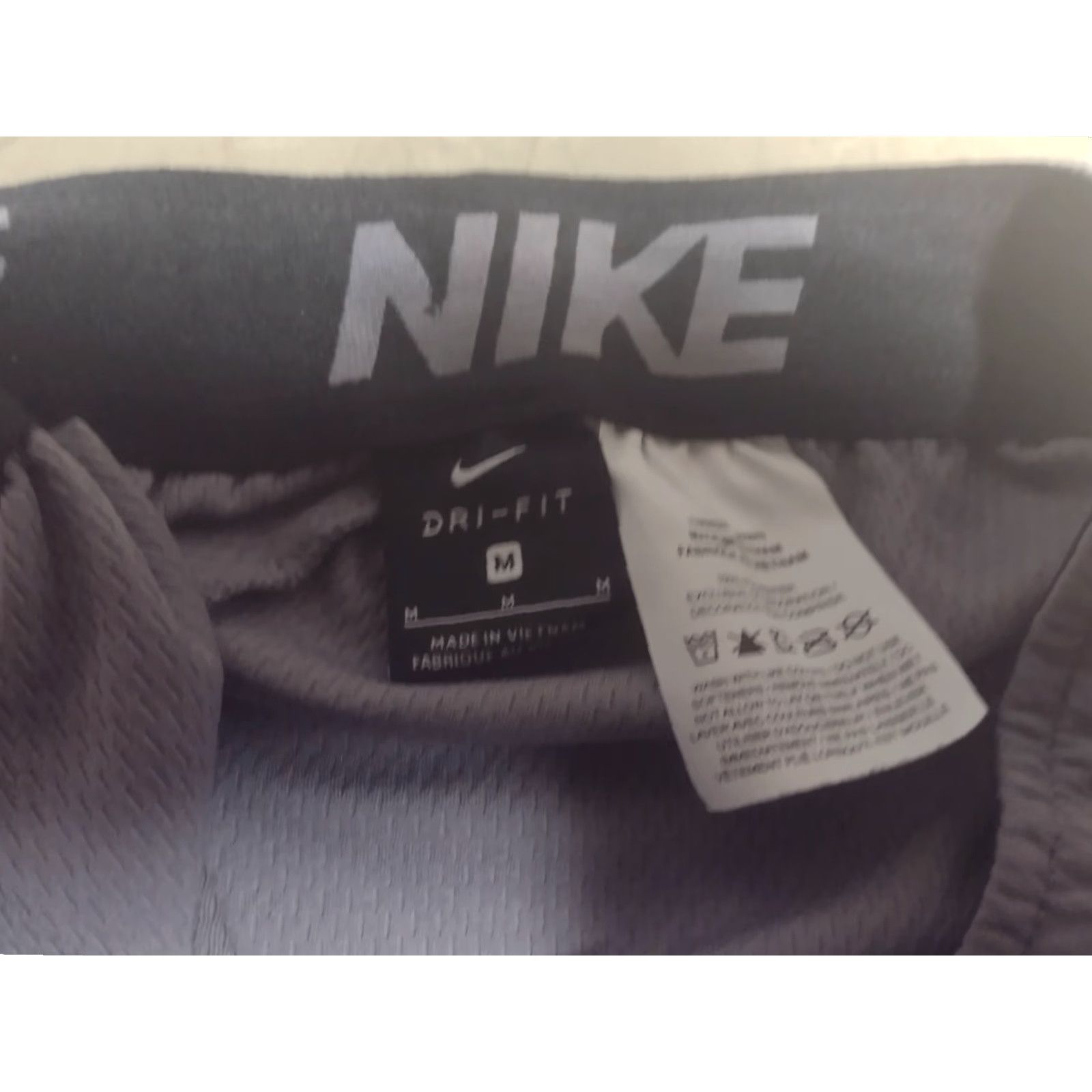 Nike Nike Dri-Fit Retro Swoosh Graphic Training Basketball Active Shorts Medium Gray Size US 31 - 5 Thumbnail