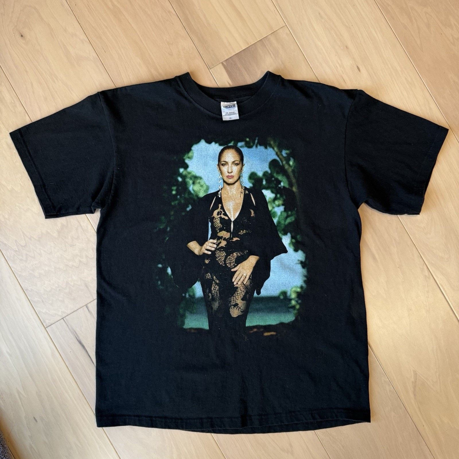 Vintage Vintage Gloria Estefan Shirt Large Black Live & Rewrapped Size US L / EU 52-54 / 3 - 2 Thumbnail