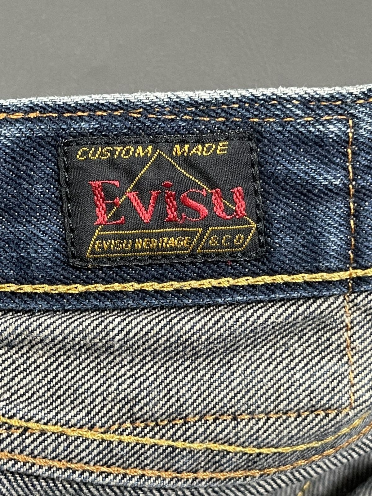 Evisu Evisu Multi Pocket Jeans Lot. 0001 Size US 33 - 12 Thumbnail