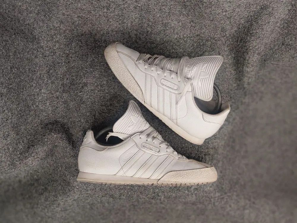 Adidas Vintage Adidas Samba Super Leather Sneakers Shoes Y2K Style Size US 10.5 / EU 43-44 - 2 Thumbnail