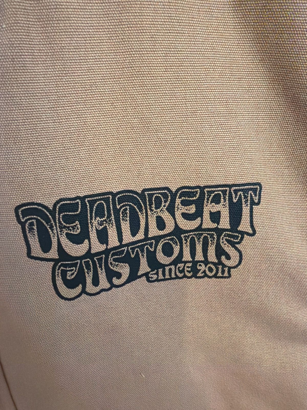 Other Deadbeat Customs Motorcycle quilted vest Size US XL / EU 56 / 4 - 7 Thumbnail