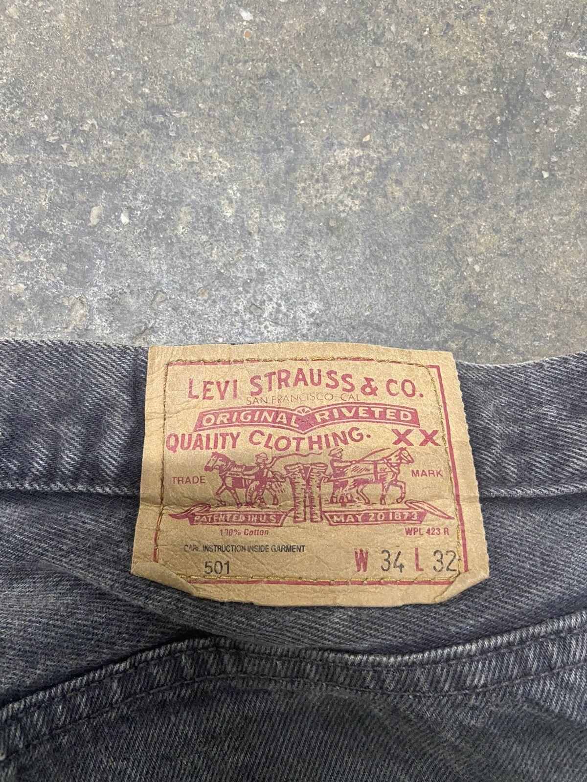 Levi's 🔥 Vintage 90s Vintage Levis jeans levis 501 size 34 Size US 34 / EU 50 - 7 Thumbnail